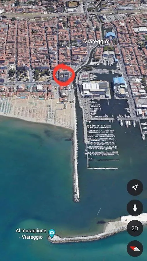 Appartamento Ad un passo dal molo con 2 biciclette incluse Viareggio