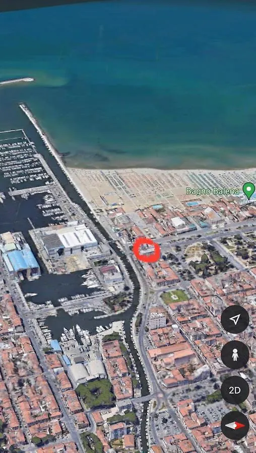 Appartamento Ad un passo dal molo con 2 biciclette incluse Viareggio 0*,